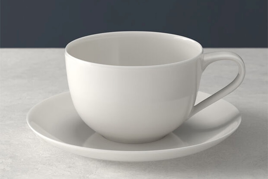 Breakfast cup For me porcelain with saucer Villeroy & Boch