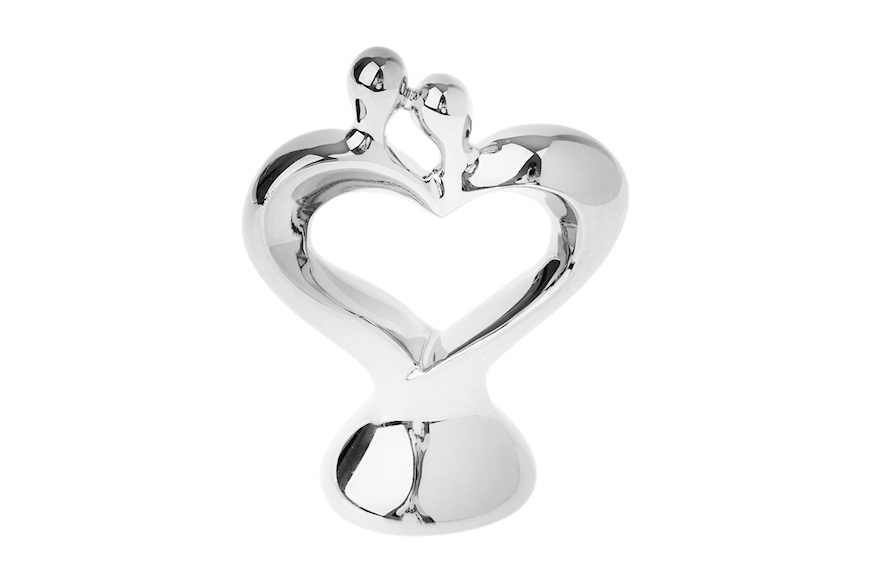 Couple Statue small heart Selezione Zanolli