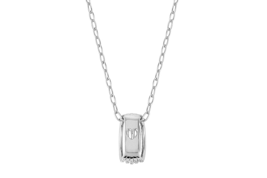 Necklace Lovelight silver and white cubic zirconia pendant Nomination