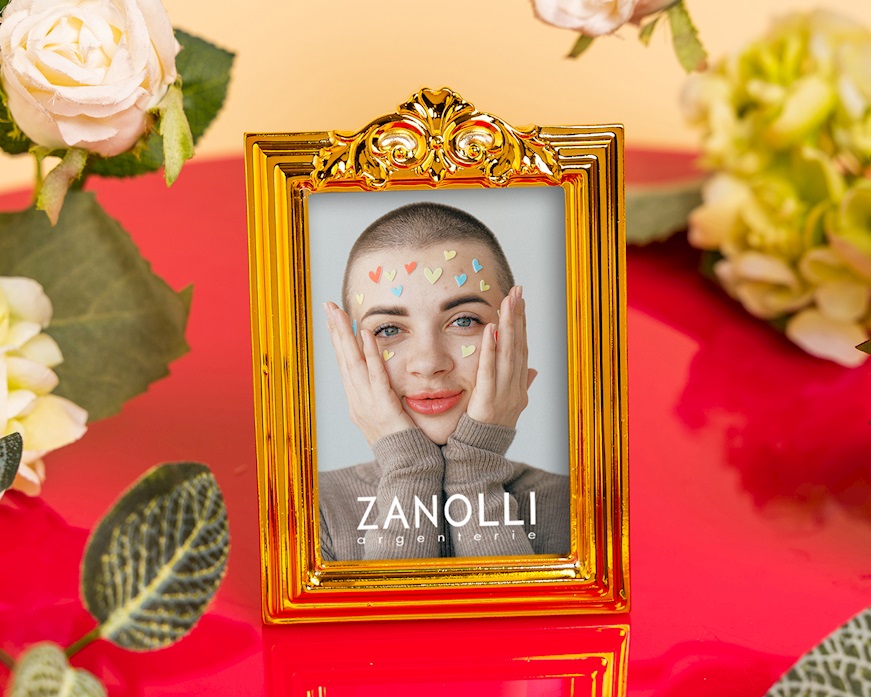Picture frame Vanitas gold Selezione Zanolli
