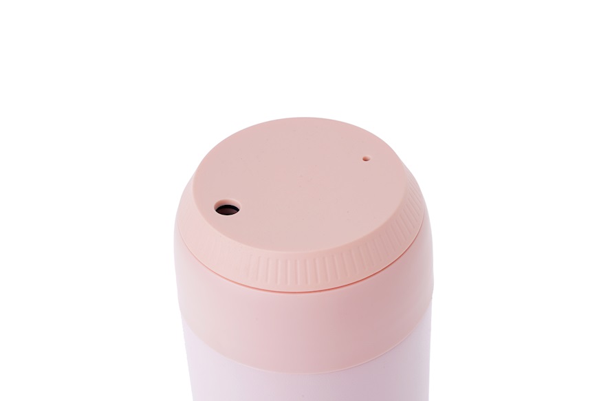 Thermal coffee cup steel blush pink Chilly's Bottles