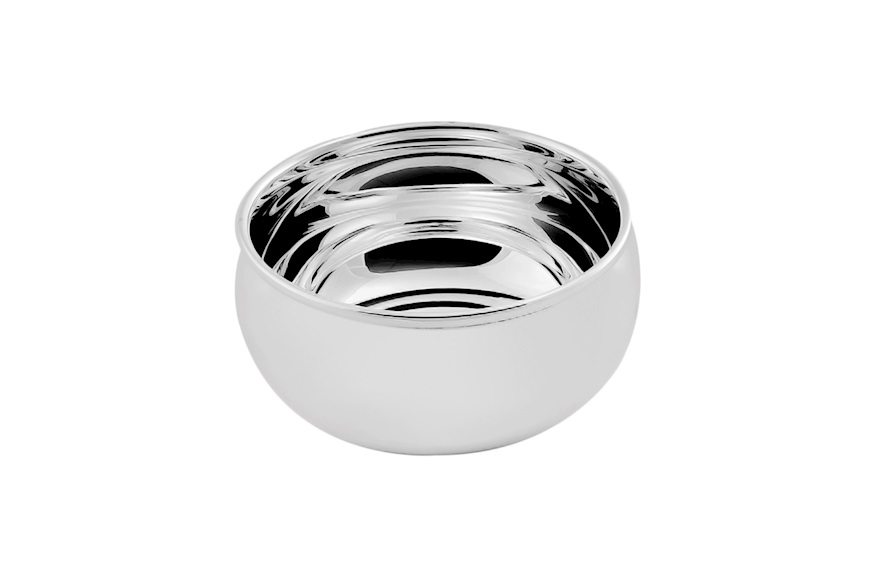Round bowl silver plated Selezione Zanolli