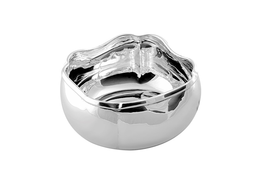Ciotola silver plated a forma di cuore in stile 700 Selezione Zanolli