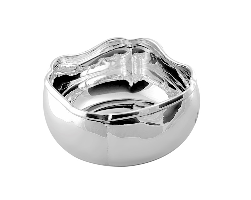 Ciotolina cuore silver plated Selezione Zanolli
