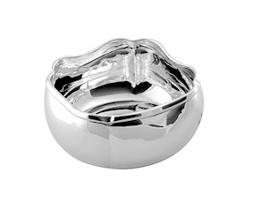 Ciotolina cuore silver plated Selezione Zanolli