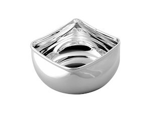 Ciotolina quadra silver plated Selezione Zanolli
