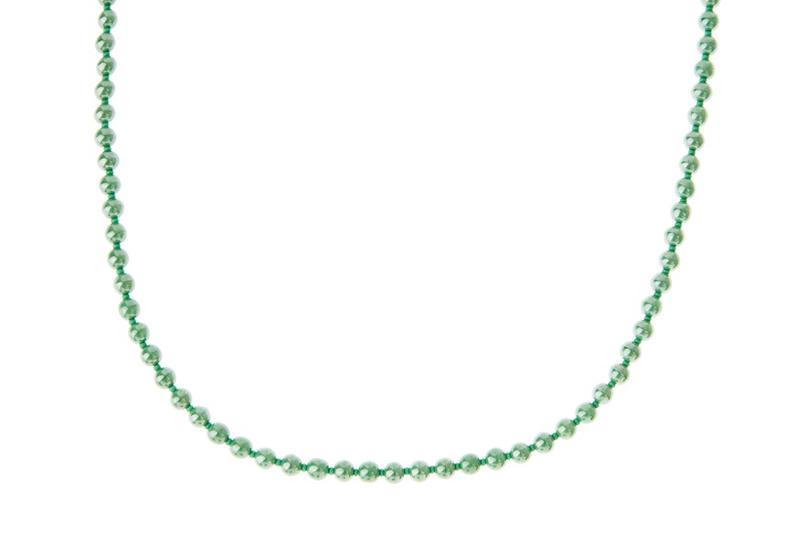 Necklace Perleadi green Antica Murrina