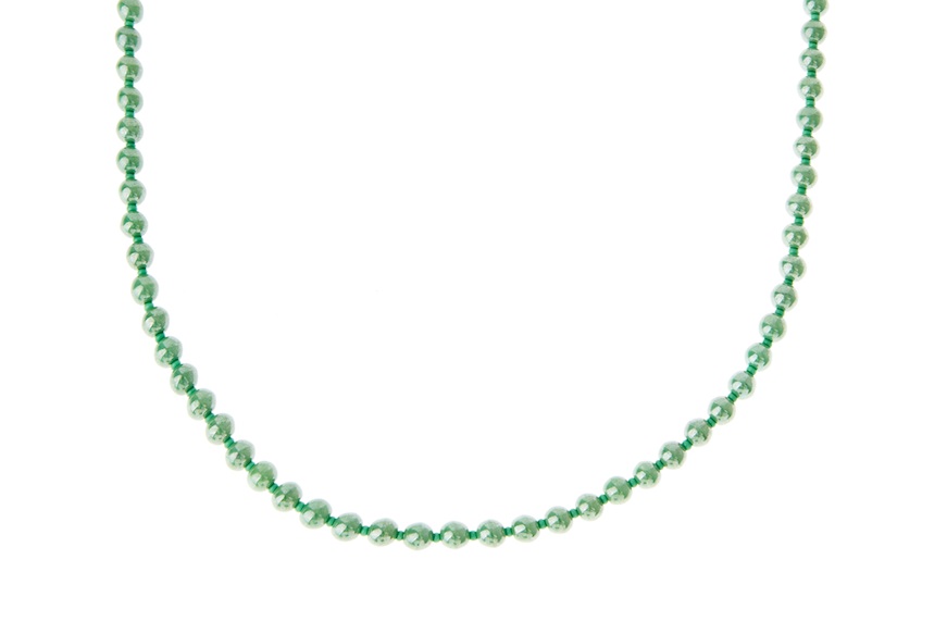 Necklace Perleadi green Antica Murrina