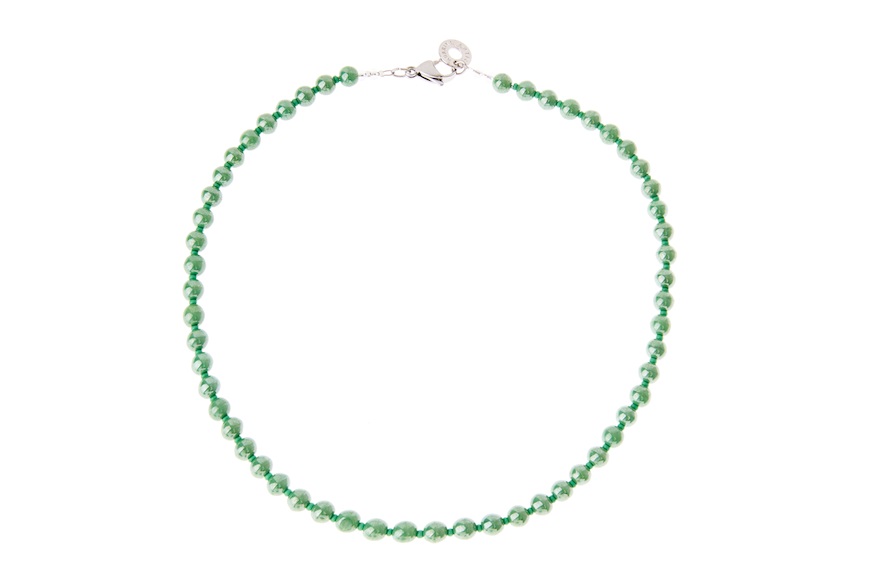 Necklace Perleadi green Antica Murrina