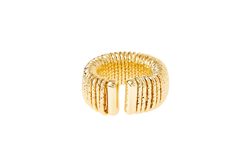 Ring in gilded bronze Unoaerre