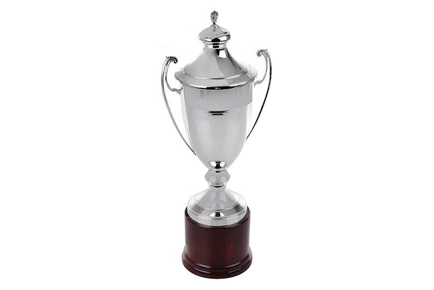 Coppa argento con coperchio e manici Selezione Zanolli