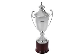 Coppa argento con coperchio e manici Selezione Zanolli