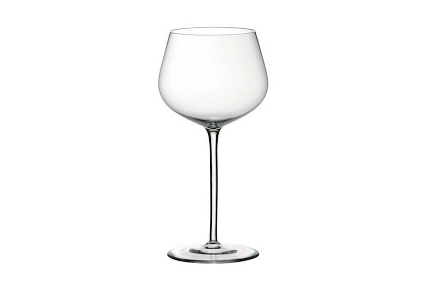 Red wine goblet Plazma crystal Rogaska