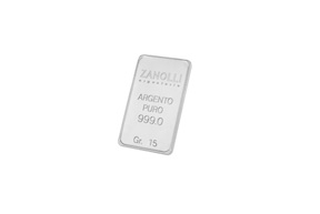 Ingot silver 15 gr Selezione Zanolli