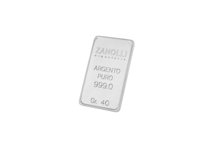 Lingotto argento 40 gr Selezione Zanolli