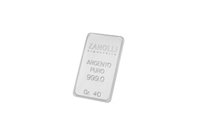 Ingot silver 40 gr Selezione Zanolli