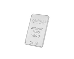 Ingot silver 50 gr Selezione Zanolli