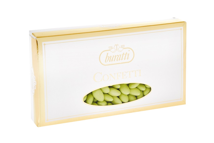 Sugared almonds Capri Light Green 1 kg Buratti