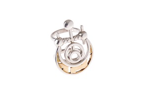 Anello Balikwas fantasia 3 argento Selezione Zanolli