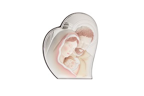 Pannello Sacra Famiglia colorata Selezione Zanolli