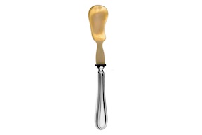 Cucchiaio caviale argento con corno Selezione Zanolli