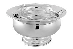 Caviar bowl silver Selezione Zanolli
