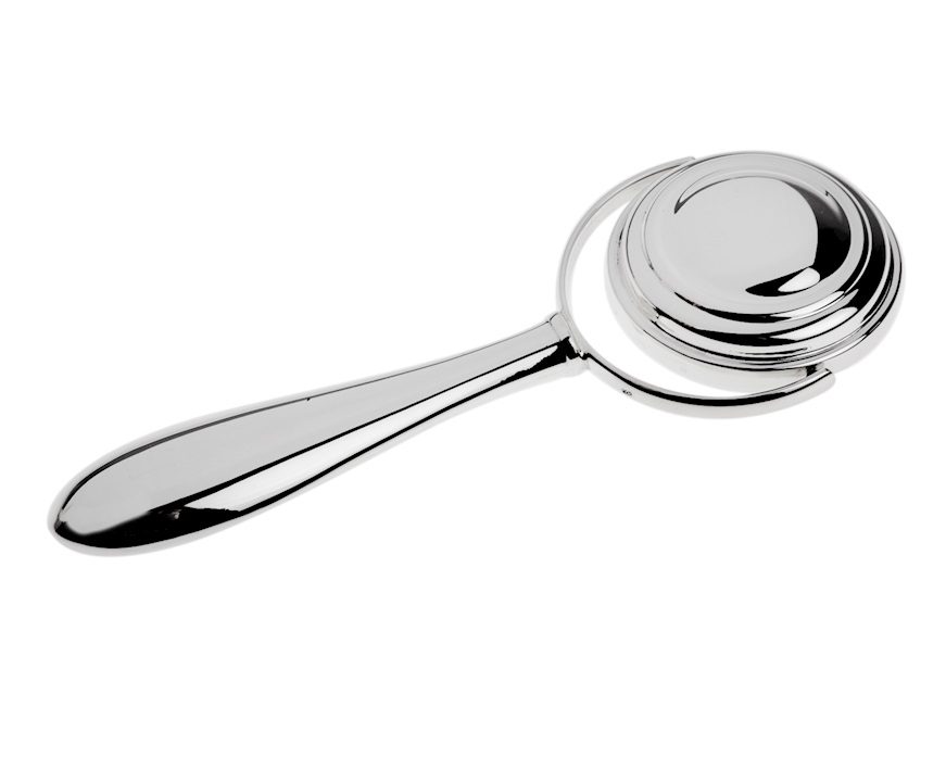 Baby revolving rattle silver Selezione Zanolli
