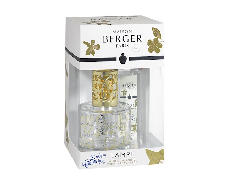 Cofanetto lampada catalitica Lolita Lempicka Trasparente con profumo da 250 ml Maison Berger Paris