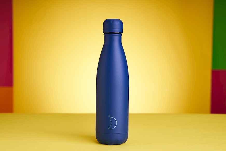 Bottiglia termica acciaio Matte All Blue Chilly's Bottles