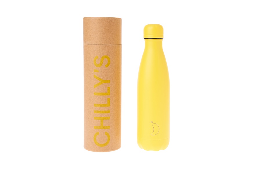 Thermal bottle steel Matte All Burnt Yellow Chilly's Bottles