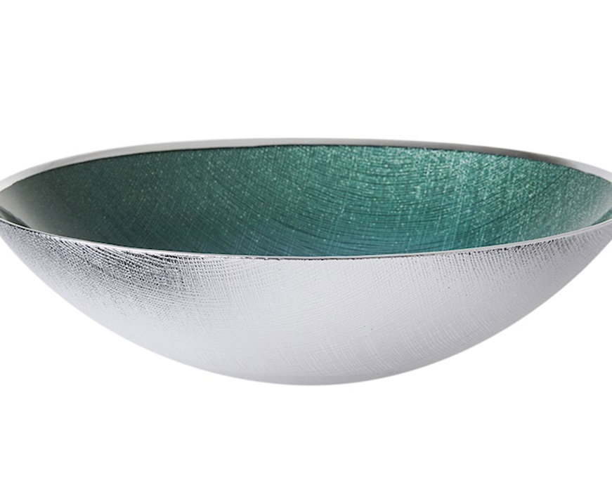 Fruit bowl Essenza Shine green Dogale