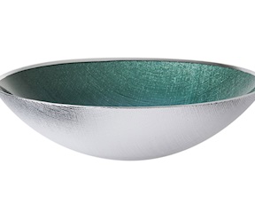 Fruit bowl Essenza Shine green Dogale