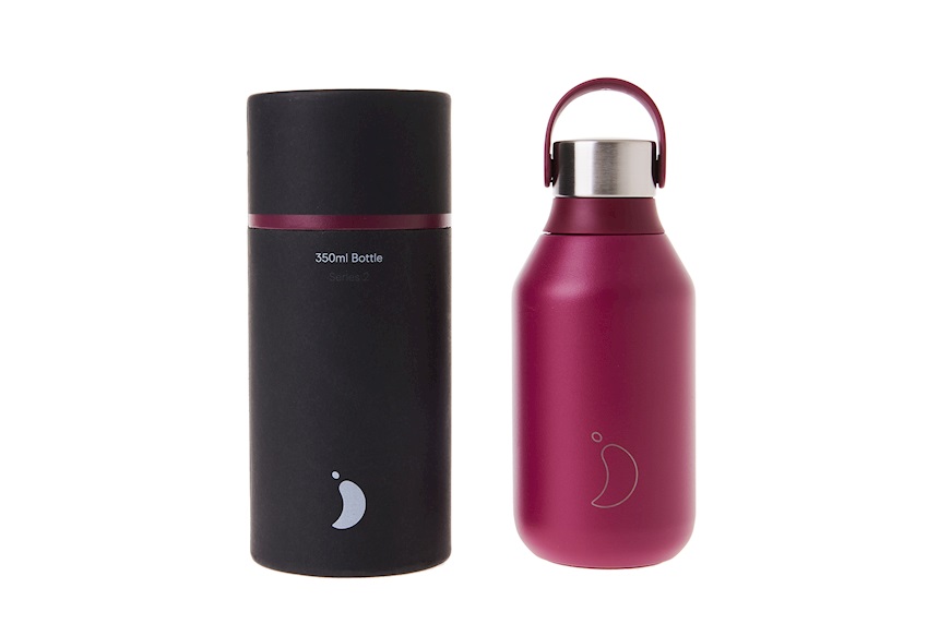 Thermal bottle steel plum violet Chilly's Bottles