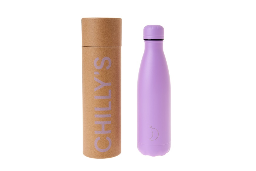 Bottiglia termica acciaio Pastel All Purple Chilly's Bottles