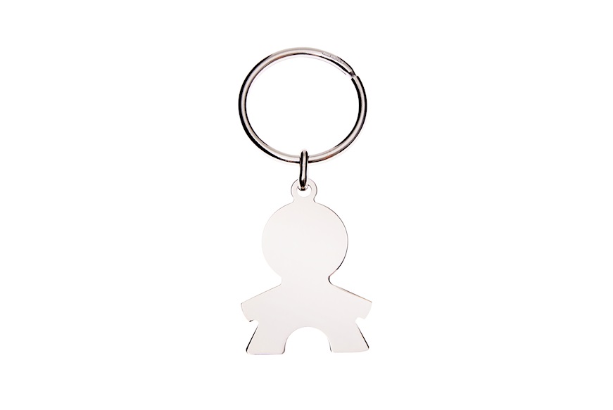 Keychain Boy silver Selezione Zanolli