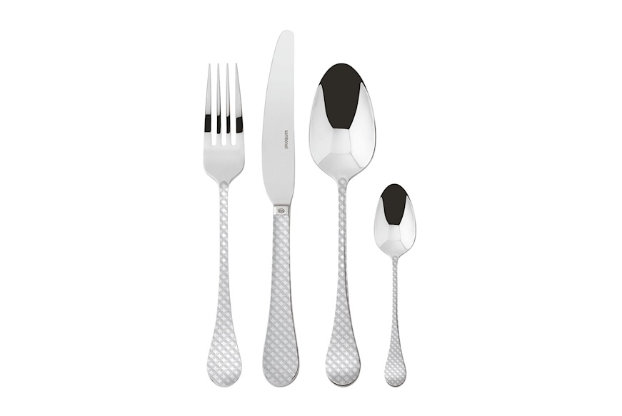 Cutlery set Taormina steel 24 pieces Sambonet