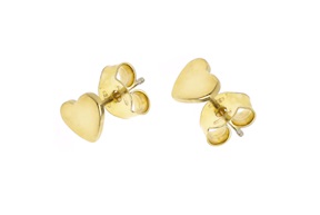 Lobe Earrings Heart silver Selezione Zanolli