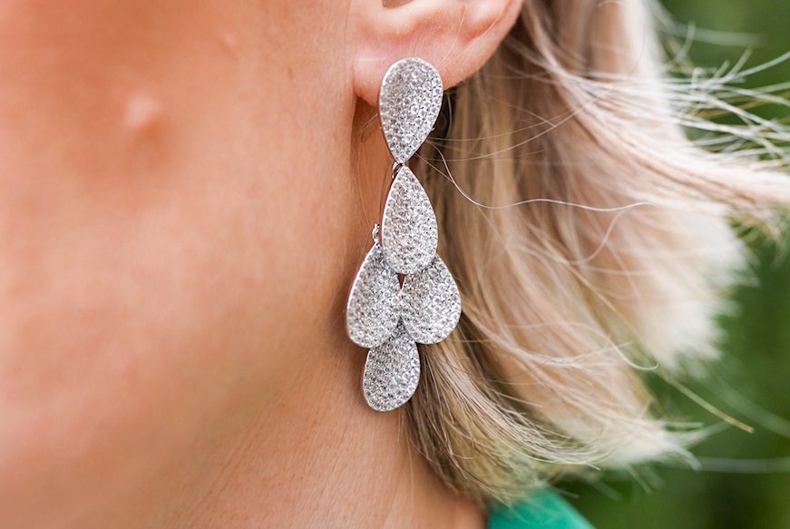 Orecchini Luce argento con cubic zirconia Sovrani