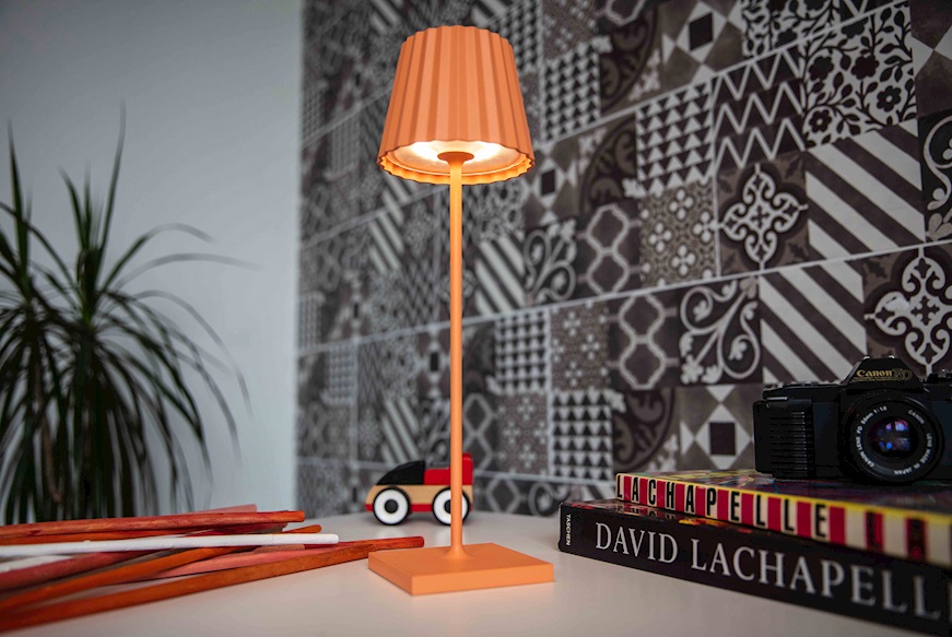 LED table lamp Troll 2.0 orange Sompex