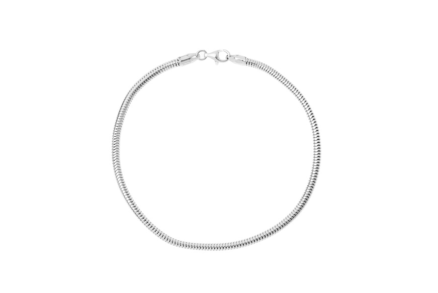 Bracciale argento a coda di topo Selezione Zanolli