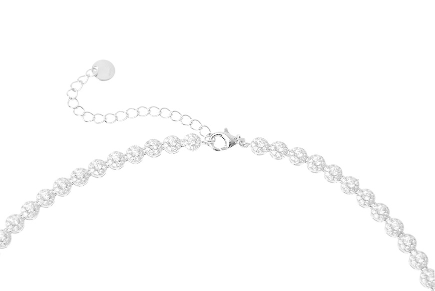 Collana Luce argento con cubic zirconia Sovrani