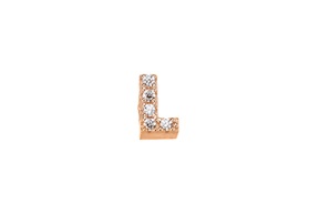 Ciondolo lettera Dancing Names argento Sovrani