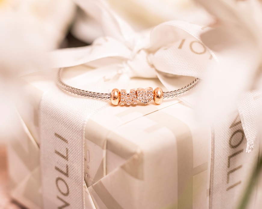 Ciondolo lettera Dancing Names argento Sovrani