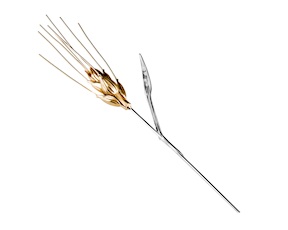 Bomboniera Spiga argento dorato Selezione Zanolli