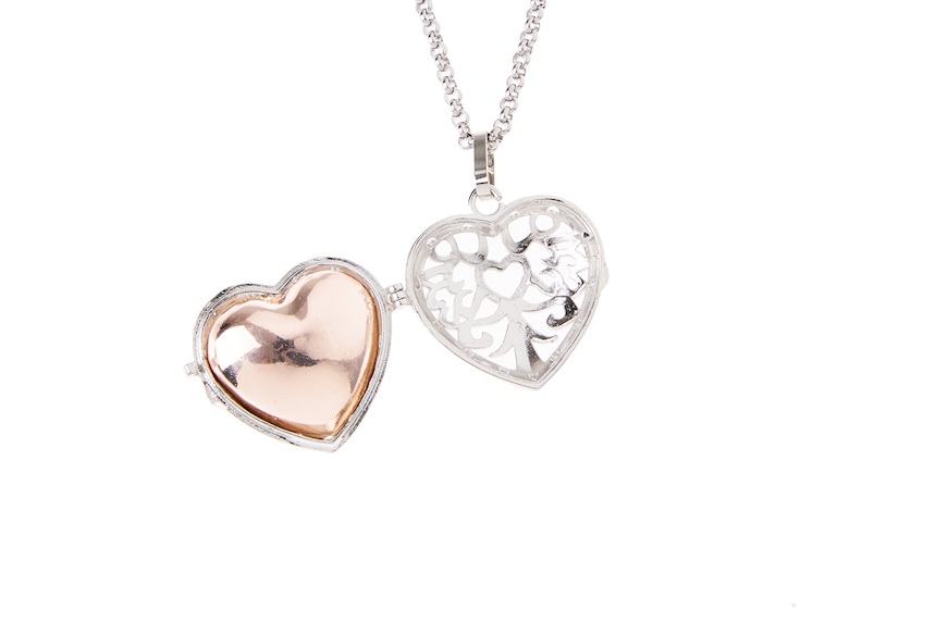Collana Chiama Angeli Harmony ottone Cuore Sovrani