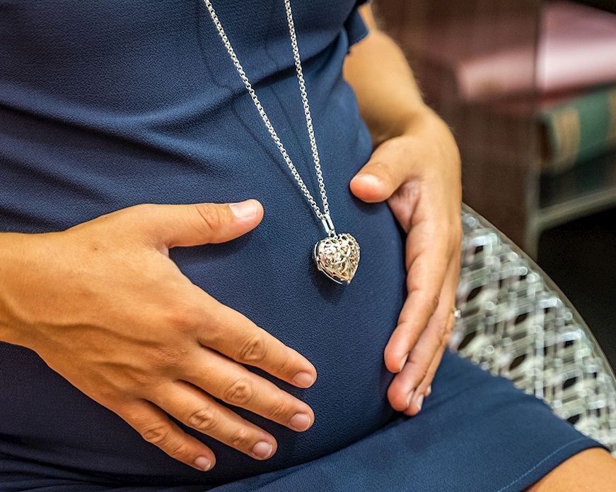 Collana chiama angeli Harmony ottone rodiato e oro rosè Cuore traforato Sovrani