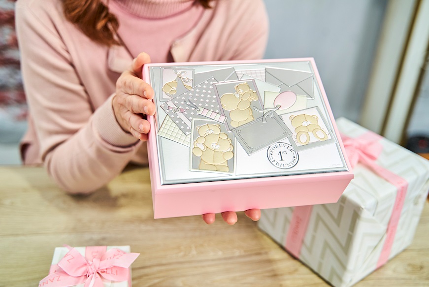 Memories Box Forever Friends pink Selezione Zanolli