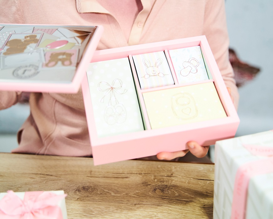 Scatola ricordi Forever Friends rosa Selezione Zanolli