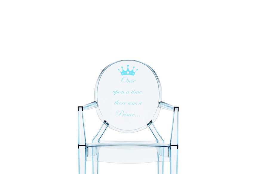 Chair Lou Lou Ghost light blue Prince Kartell