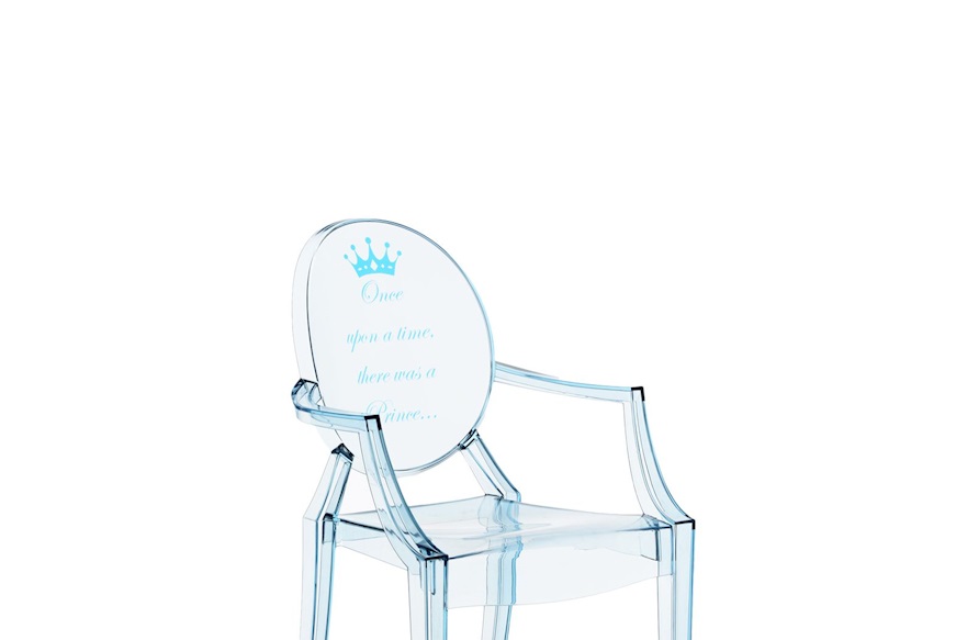 Chair Lou Lou Ghost light blue Prince Kartell